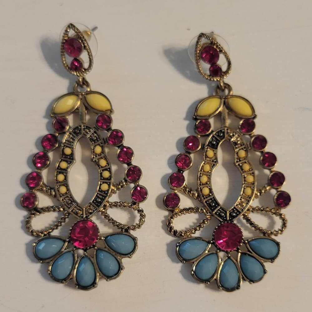 Vintage Y2K Chandelier Earrings